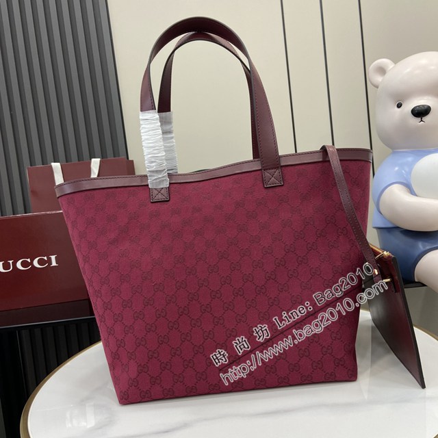 Gucci專櫃古馳最新款Totissima系列購物袋子母包 jh2520型號：788203